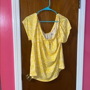 Joe Boxer off shoulder top